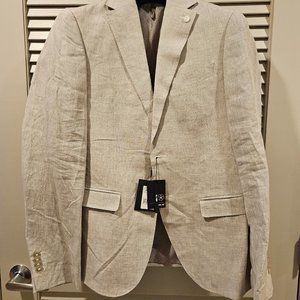 Celio Club Linen Blazer Sport Coat 38R